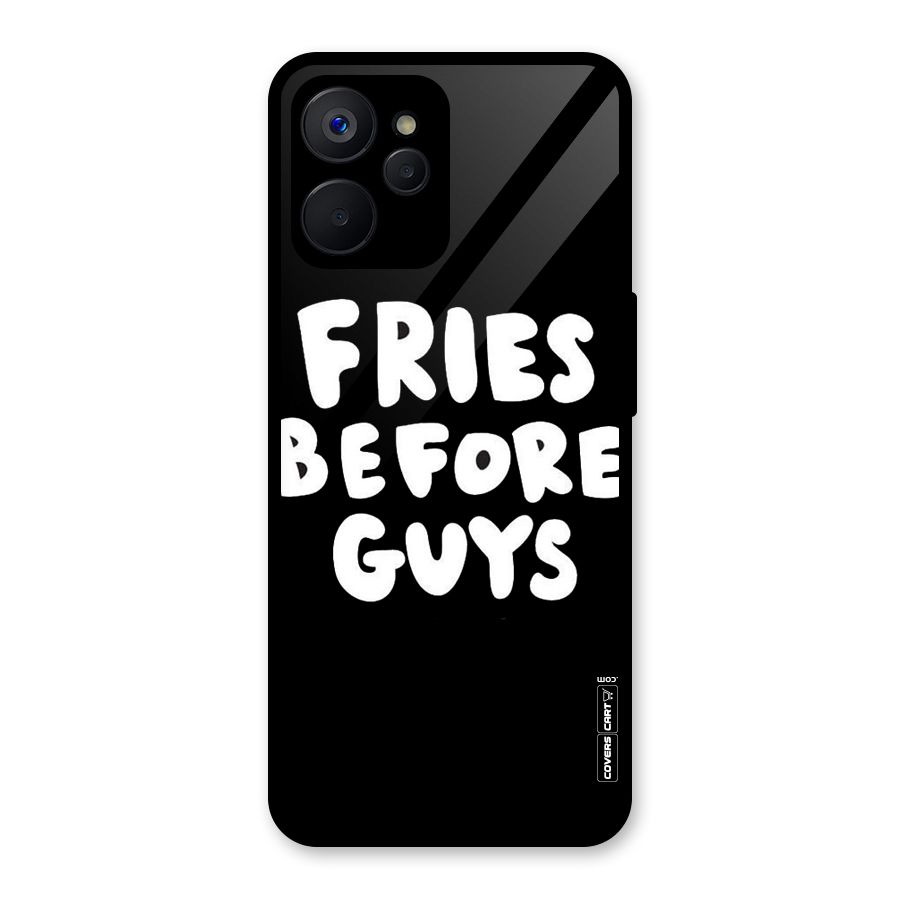Fries Always Glass Back Case for Realme 9i 5G