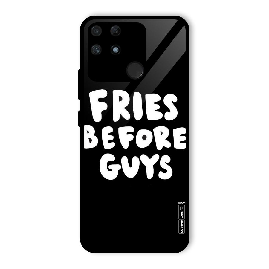 Fries Always Glass Back Case for Realme Narzo 50A