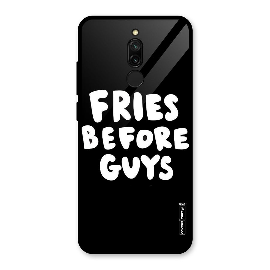 Fries Always Glass Back Case for Redmi 8