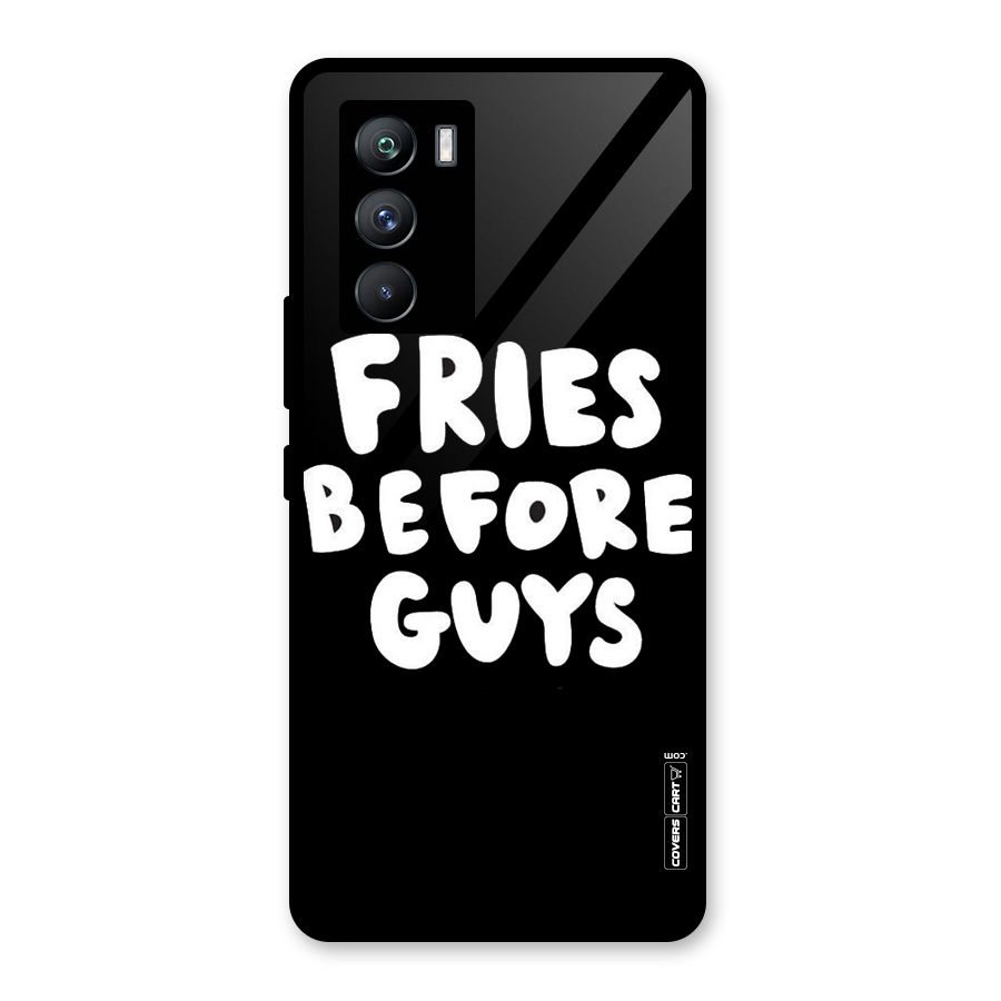 Fries Always Glass Back Case for Vivo iQOO 9 SE