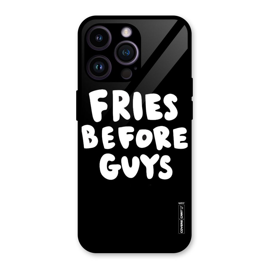 Fries Always Glass Back Case for iPhone 14 Pro Max