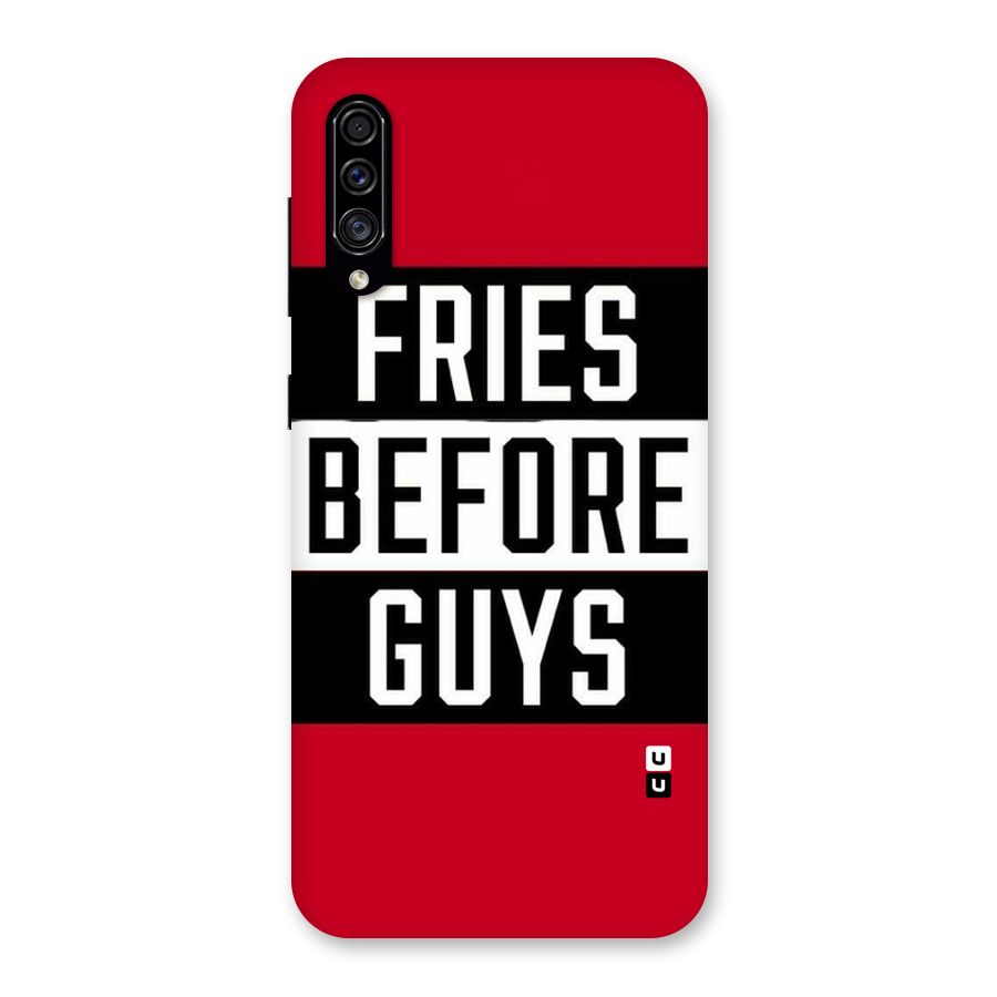 Fries Love Stripes Back Case for Galaxy A30s