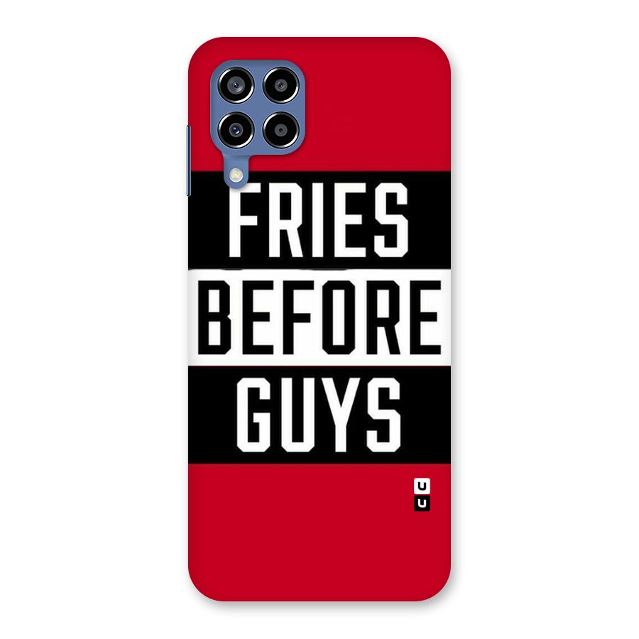 Fries Love Stripes Back Case for Galaxy M53 5G