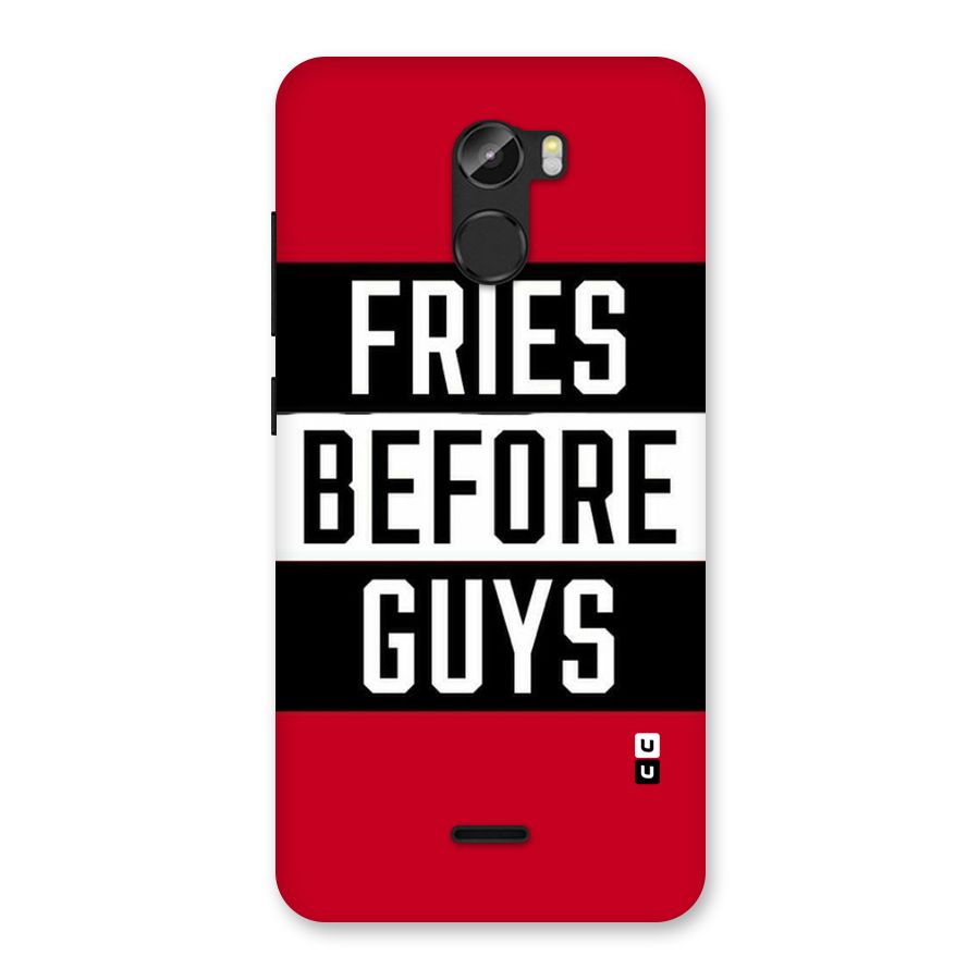 Fries Love Stripes Back Case for Gionee X1
