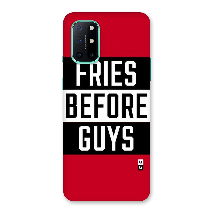 Fries Love Stripes Back Case for OnePlus 8T