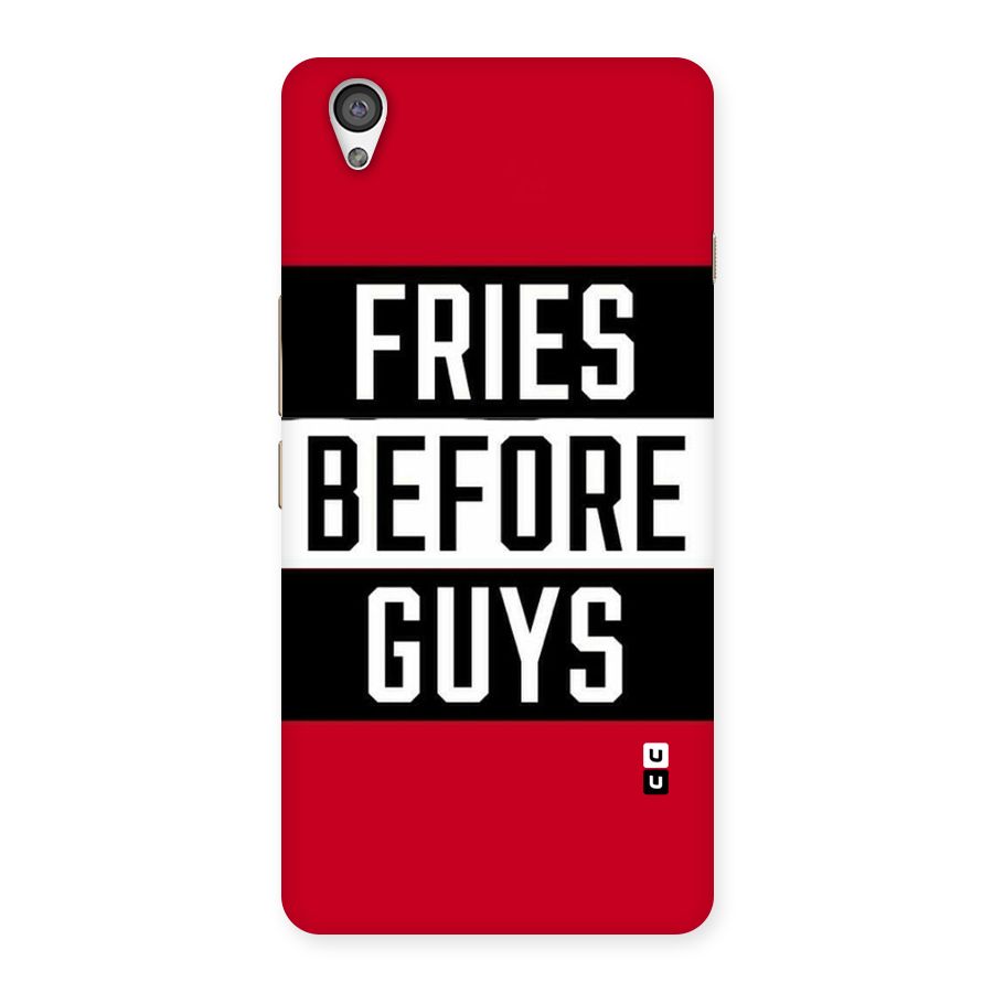 Fries Love Stripes Back Case for OnePlus X