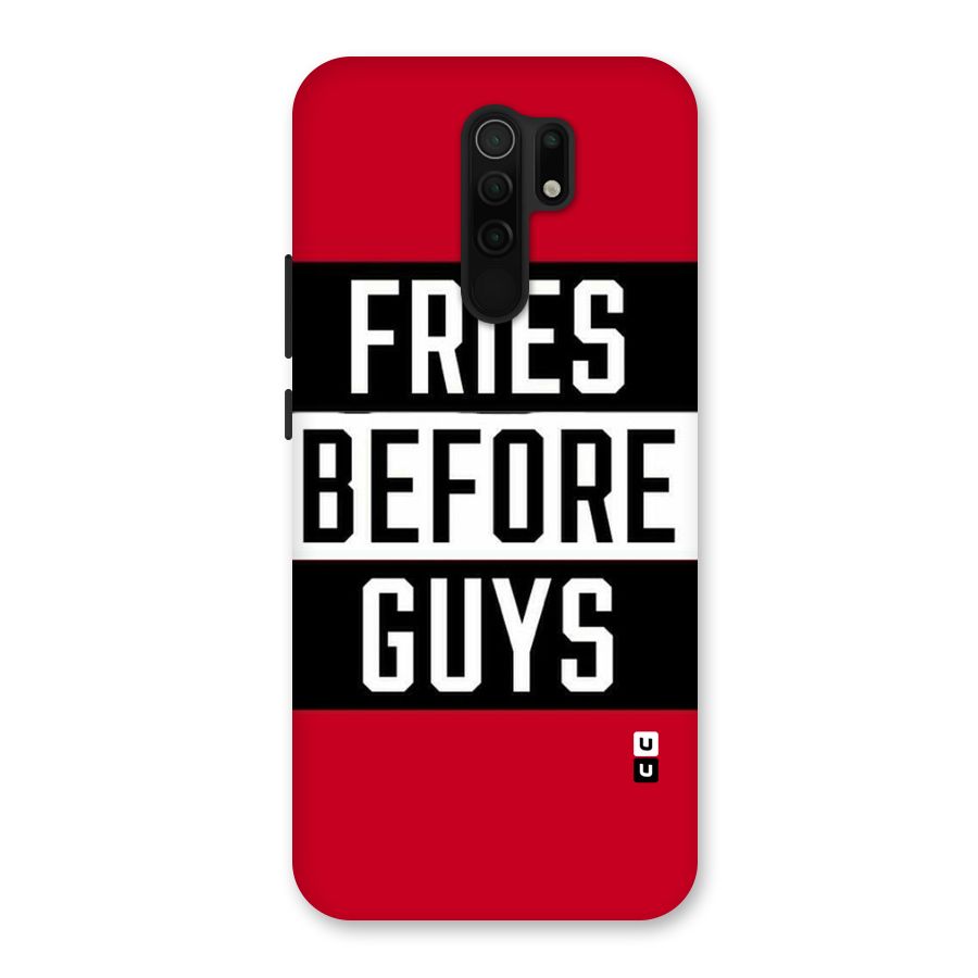 Fries Love Stripes Back Case for Poco M2