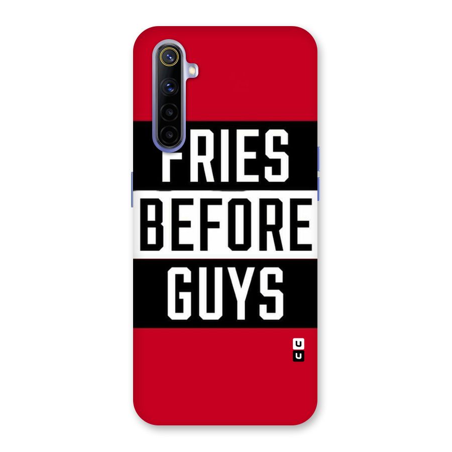 Fries Love Stripes Back Case for Realme 6i