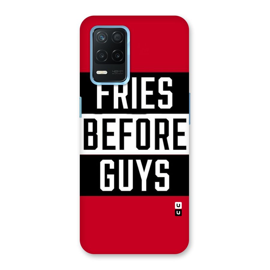 Fries Love Stripes Back Case for Realme 8 5G