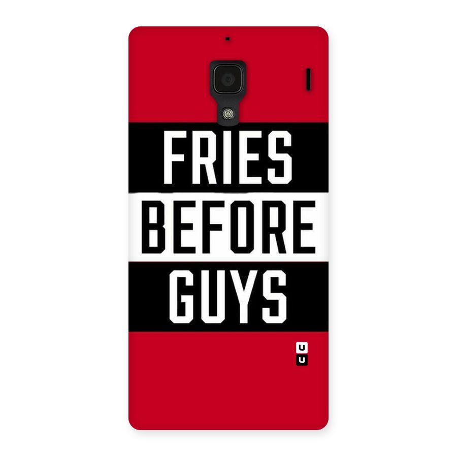 Fries Love Stripes Back Case for Redmi 1S