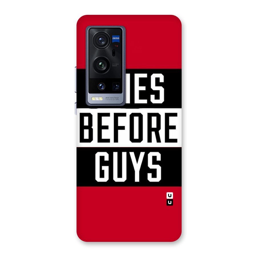 Fries Love Stripes Back Case for Vivo X60 Pro Plus