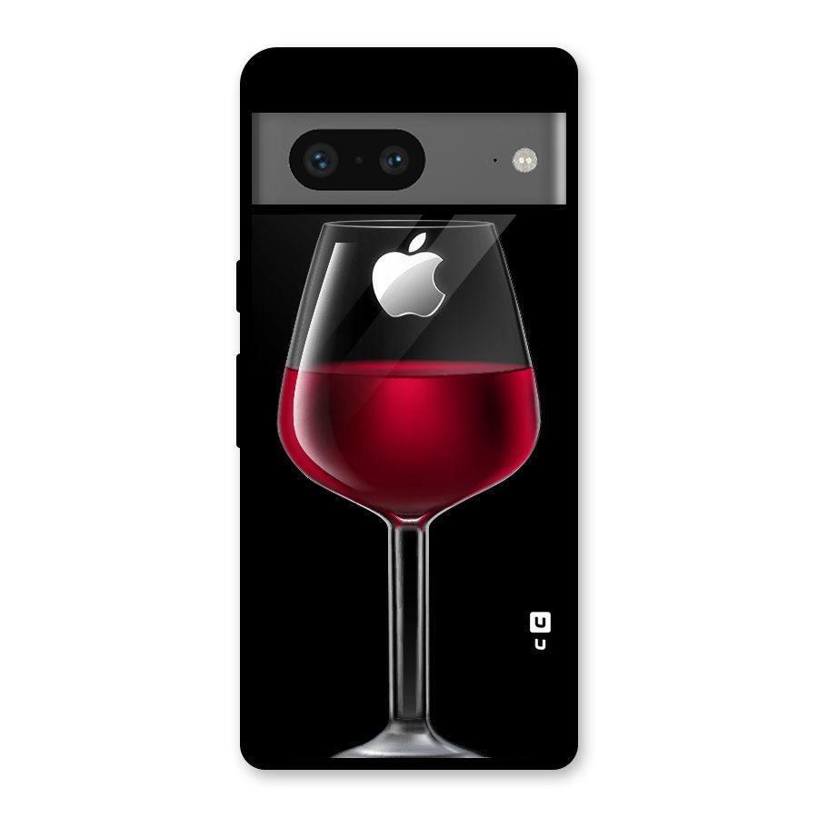 Fruit Printed Design Glass Back Case for Google Pixel 7