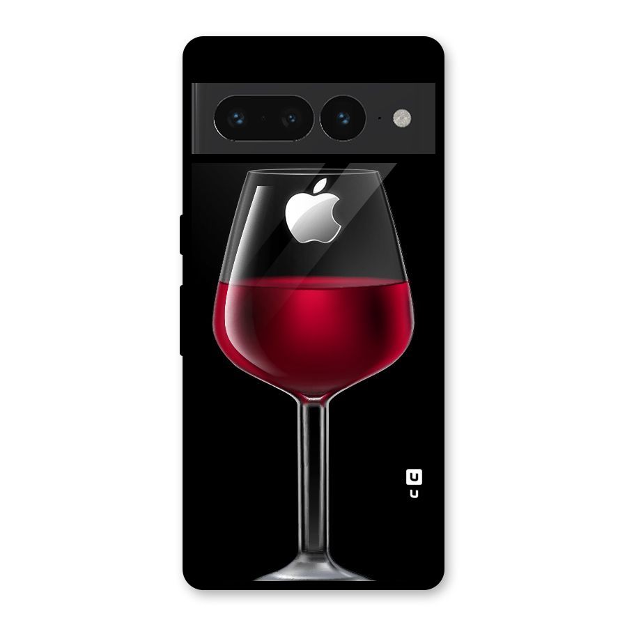 Fruit Printed Design Glass Back Case for Google Pixel 7 Pro
