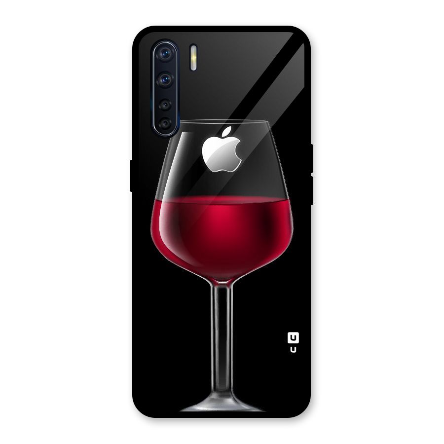 Fruit Printed Design Glass Back Case for Oppo F15