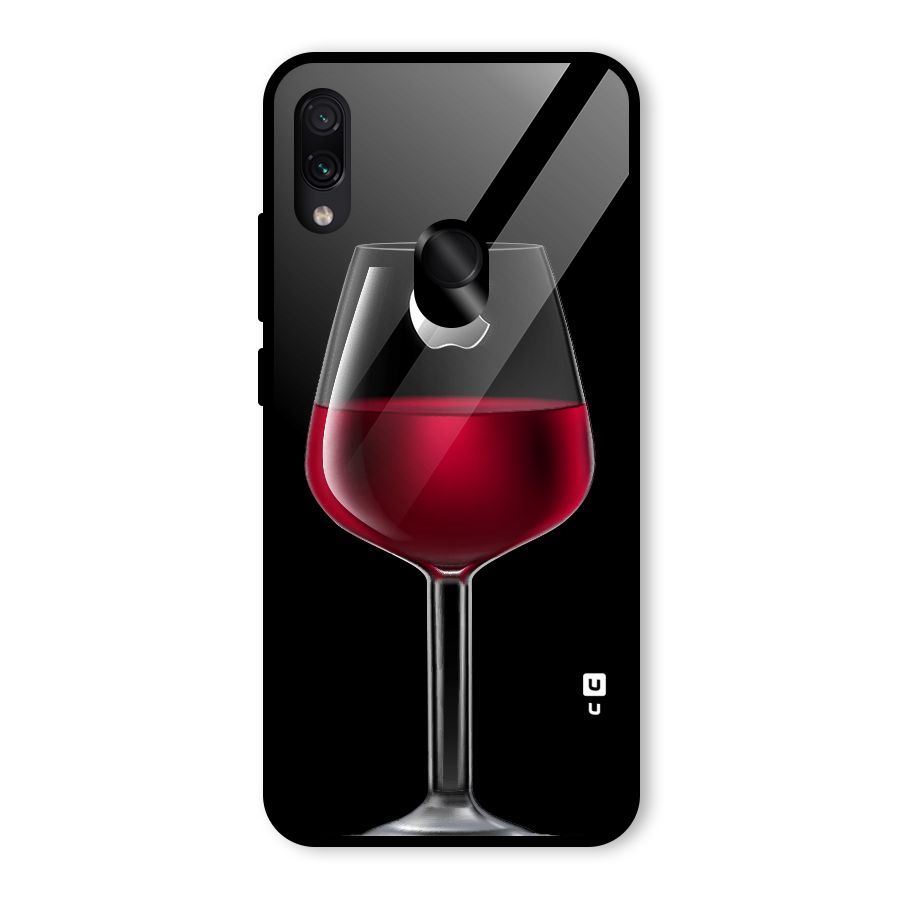Fruit Printed Design Glass Back Case for Redmi Note 7S