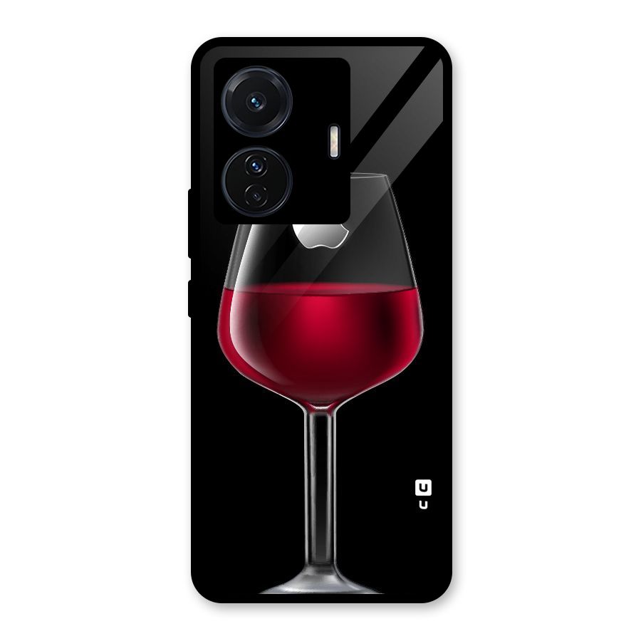 Fruit Printed Design Glass Back Case for Vivo T1 Pro