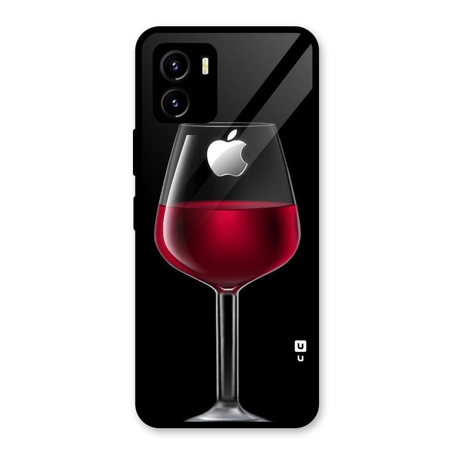 Fruit Printed Design Glass Back Case for Vivo Y15s