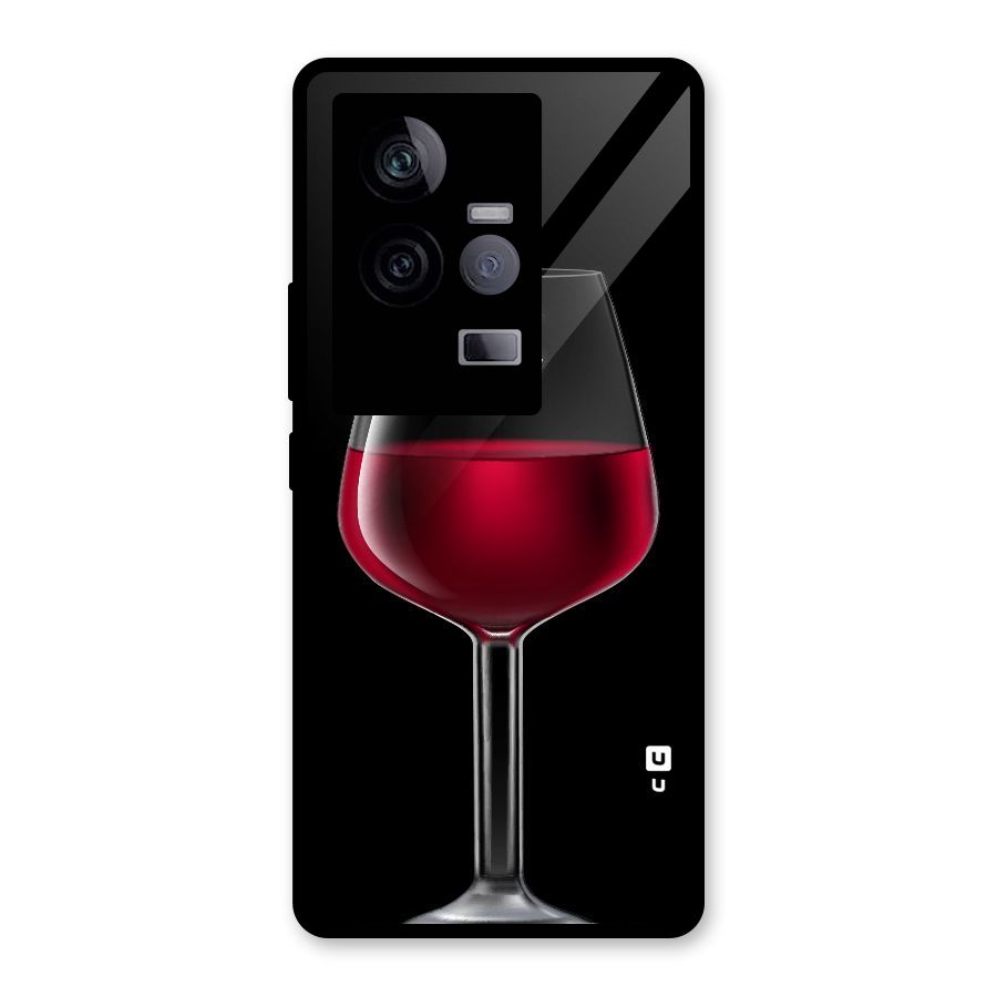 Fruit Printed Design Glass Back Case for Vivo iQOO 11 5G