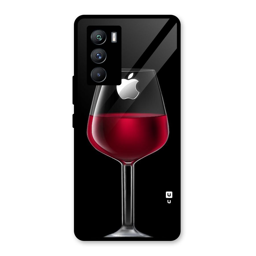 Fruit Printed Design Glass Back Case for Vivo iQOO 9 SE