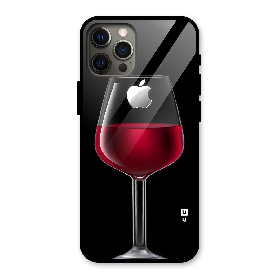 Fruit Printed Design Glass Back Case for iPhone 12 Pro Max