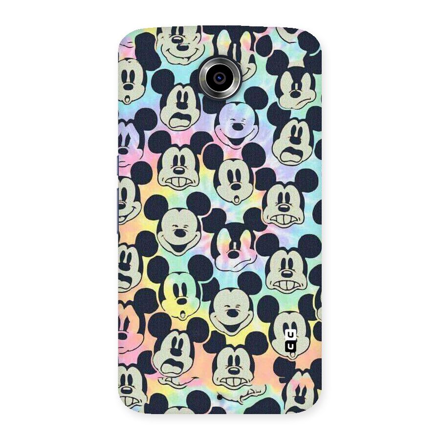 Fun Rainbow Faces Back Case for Nexsus 6