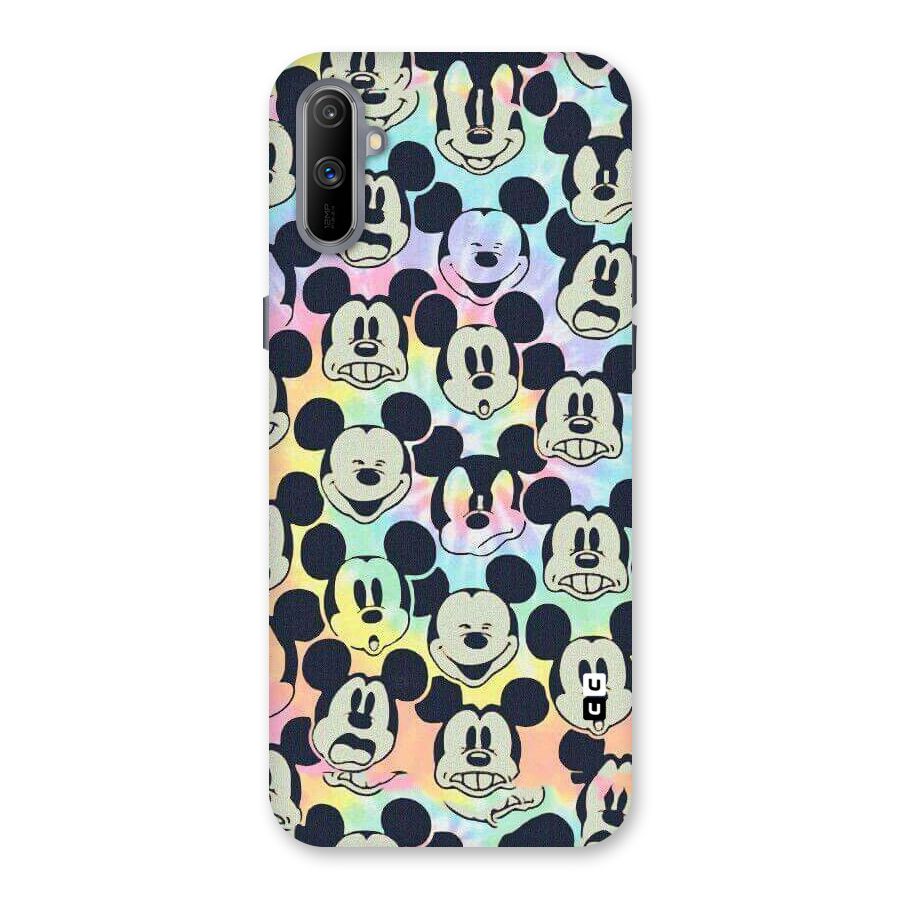 Fun Rainbow Faces Back Case for Realme C3