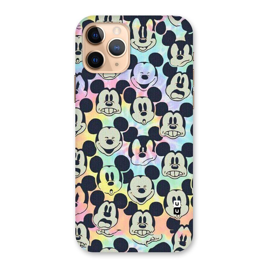 Fun Rainbow Faces Back Case for iPhone 11 Pro