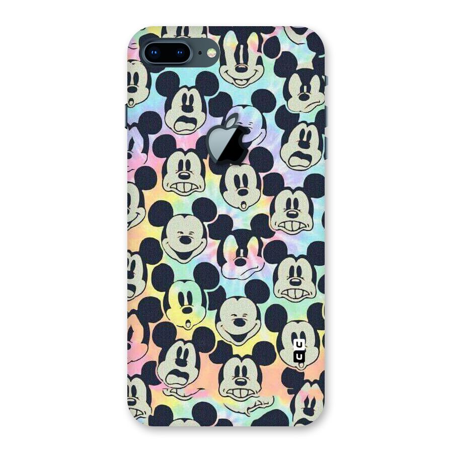 Fun Rainbow Faces Back Case for iPhone 7 Plus Apple Cut