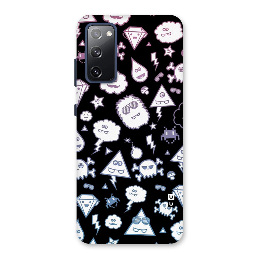Funny Faces Back Case for Galaxy S20 FE