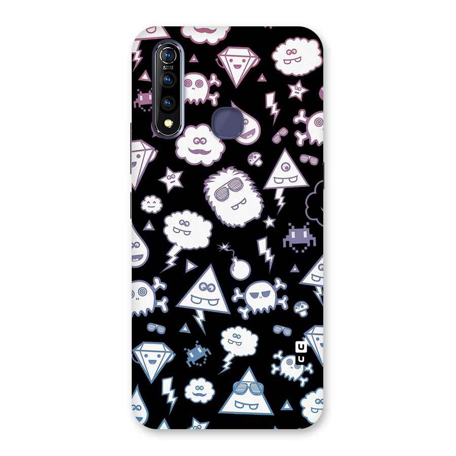 Funny Faces Back Case for Vivo Z1 Pro