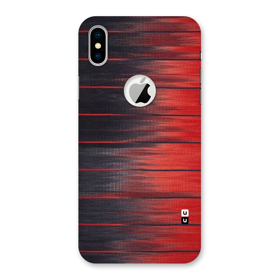 Fusion Shade Back Case for iPhone X Logo Cut