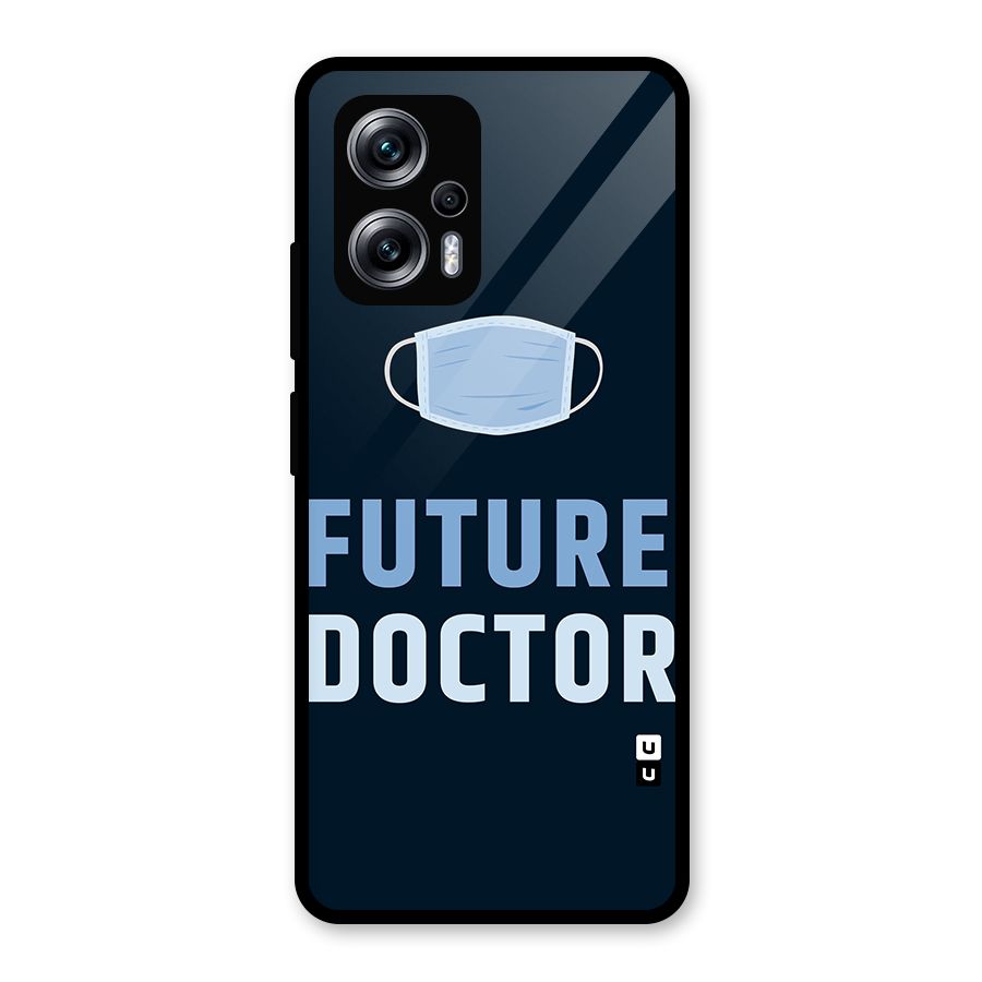 Future Doctor Glass Back Case for Redmi K50i