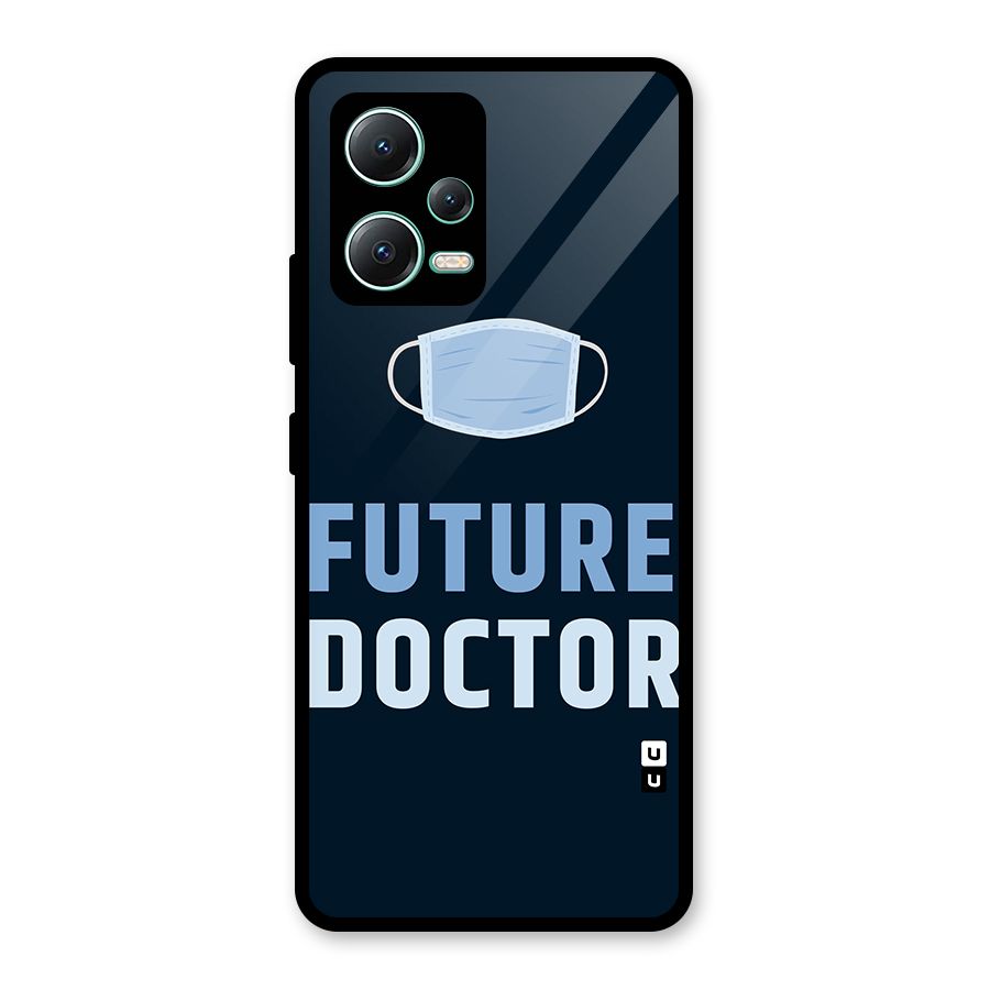 Future Doctor Glass Back Case for Redmi Note 12 5G