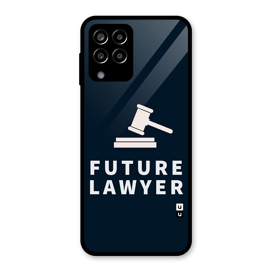 Future Lawyer Glass Back Case for Galaxy M33