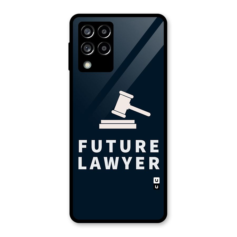 Future Lawyer Glass Back Case for Galaxy M53 5G