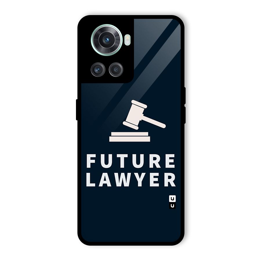 Future Lawyer Glass Back Case for OnePlus 10R