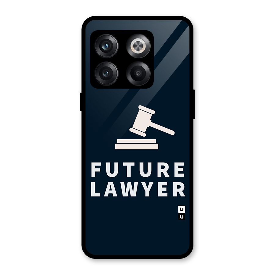 Future Lawyer Glass Back Case for OnePlus 10T