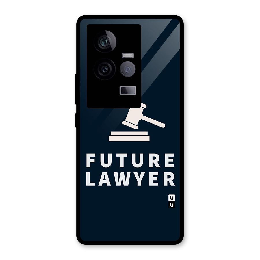 Future Lawyer Glass Back Case for Vivo iQOO 11 5G