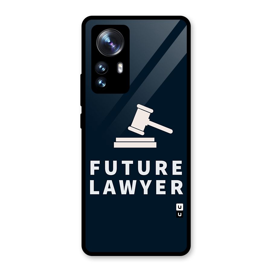 Future Lawyer Glass Back Case for Xiaomi 12 Pro