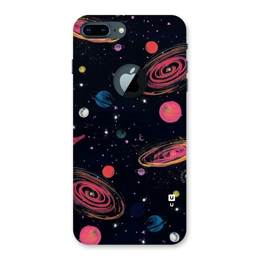 Galaxy Beauty Back Case for iPhone 7 Plus Logo Cut