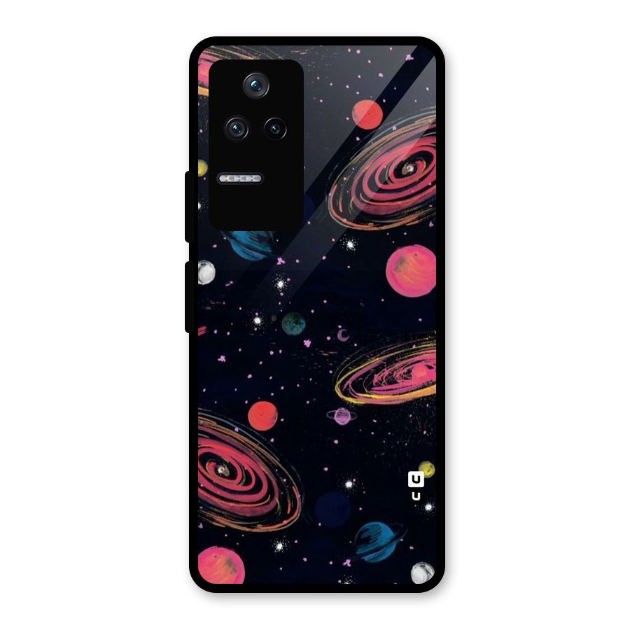 Galaxy Beauty Glass Back Case for Poco F4 5G