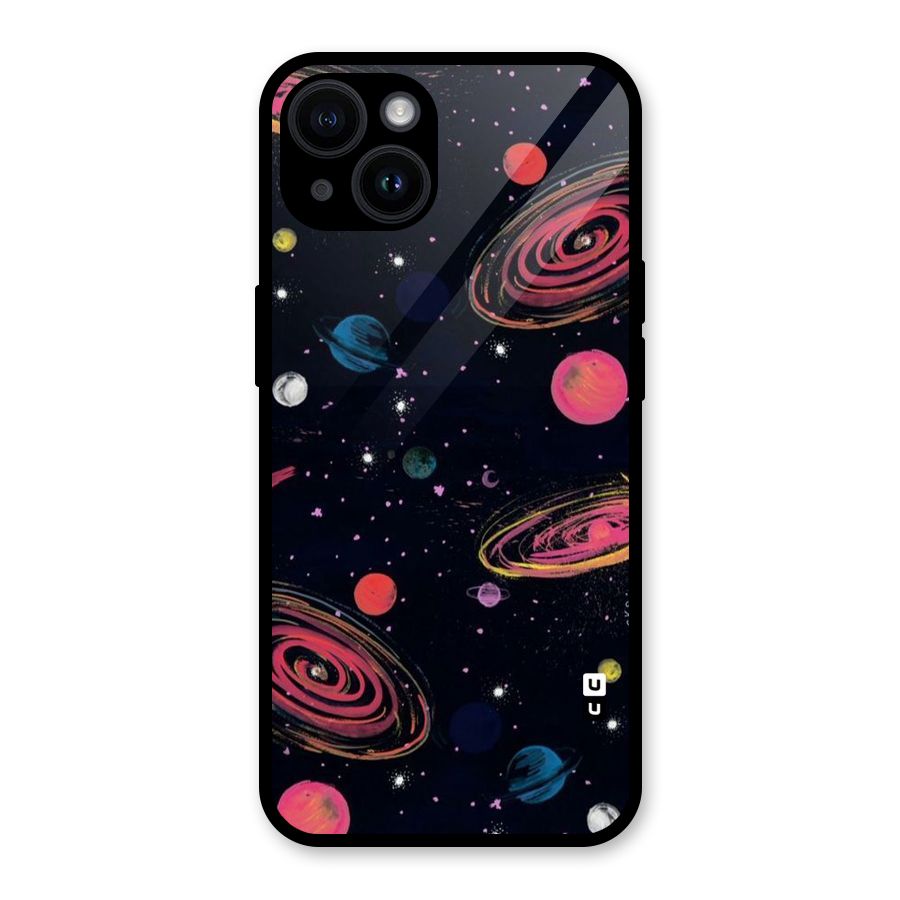 Galaxy Beauty Glass Back Case for iPhone 14
