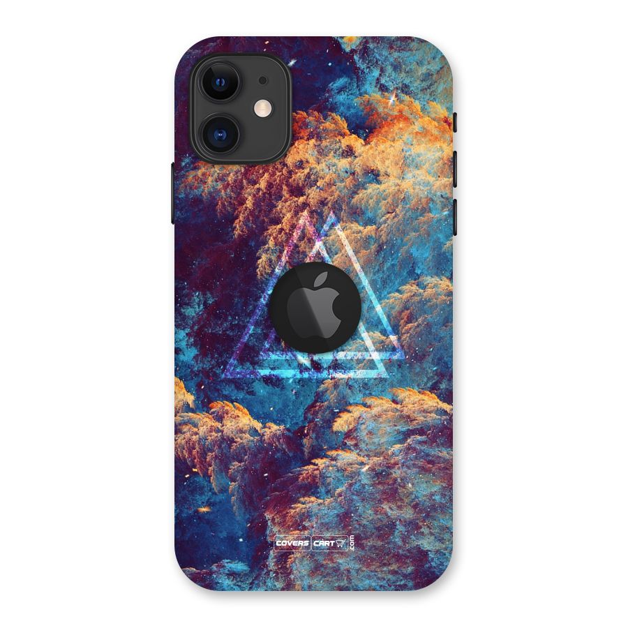 Galaxy Fuse Back Case for iPhone 11 Logo Cut