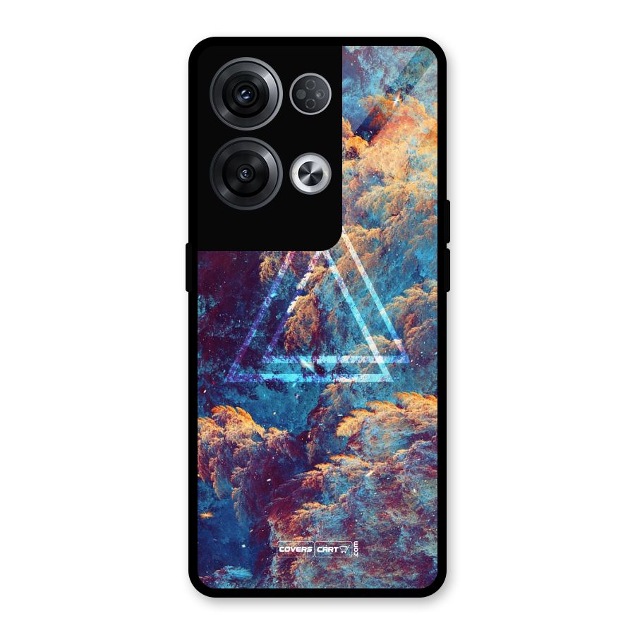 Galaxy Fuse Glass Back Case for Oppo Reno8 Pro 5G