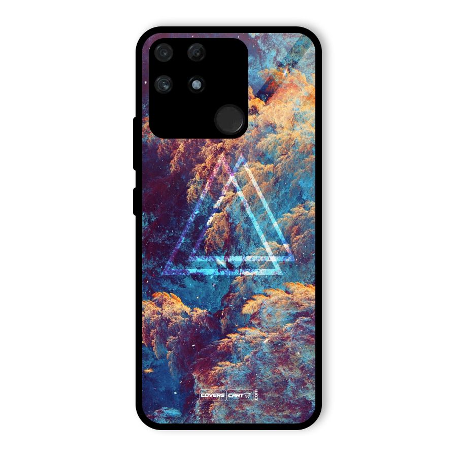 Galaxy Fuse Glass Back Case for Realme Narzo 50A