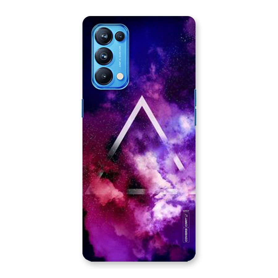 Galaxy Smoke Hues Back Case for Oppo Reno5 Pro 5G