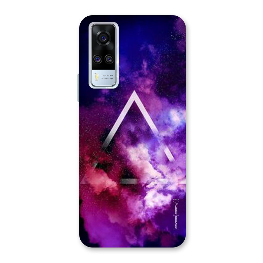 Galaxy Smoke Hues Back Case for Vivo Y31