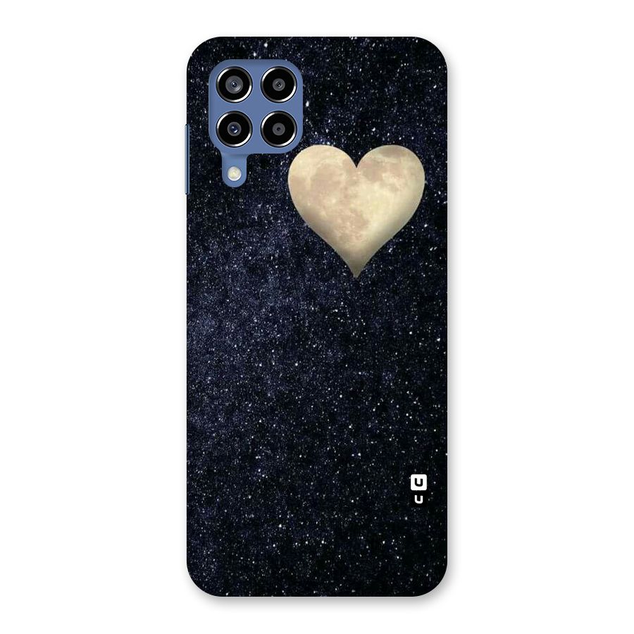 Galaxy Space Heart Back Case for Galaxy M53 5G