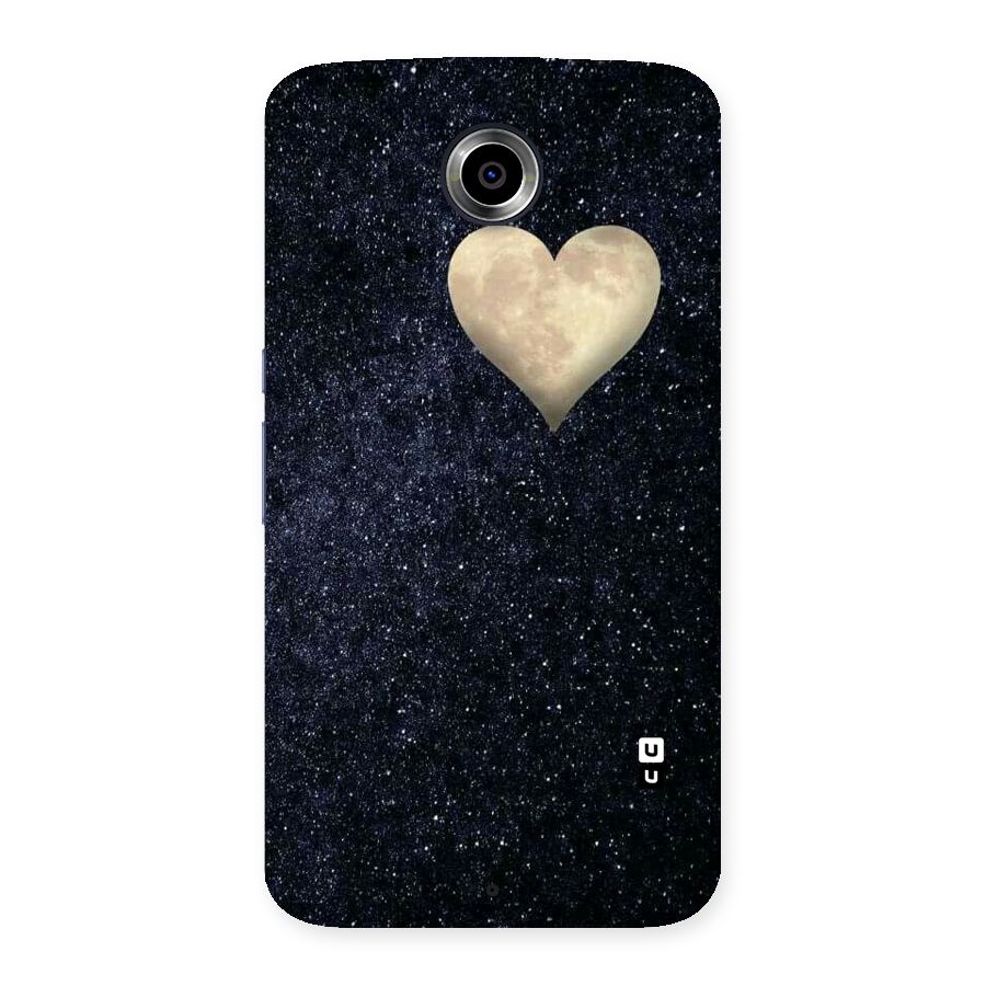 Galaxy Space Heart Back Case for Nexsus 6