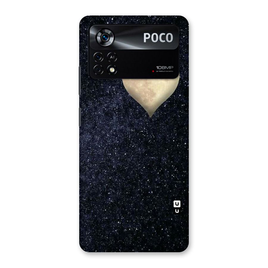 Galaxy Space Heart Back Case for Poco X4 Pro 5G